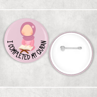 I Completed My Quran Badge