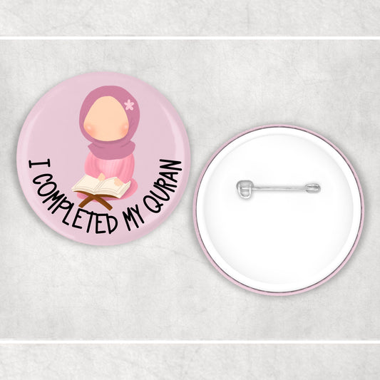 I Completed My Quran Badge