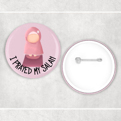 I Prayed My Salah Badge