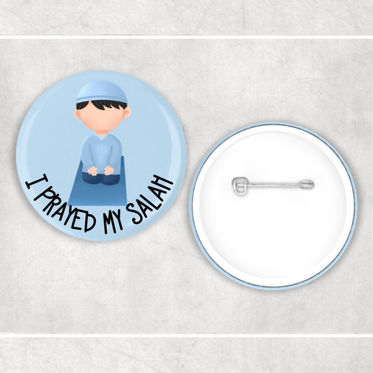 I Prayed My Salah Badge