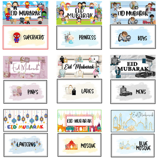 Personalised Eidi Money Chocolate Box Muslim Eid Ramadan Gift for Adults and Children