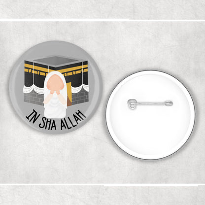 Children's Islamic Kaaba Badge Muslim Gifts - Muslim Pin Badges - Ramadan Eid Gifts - Islamic Gifts