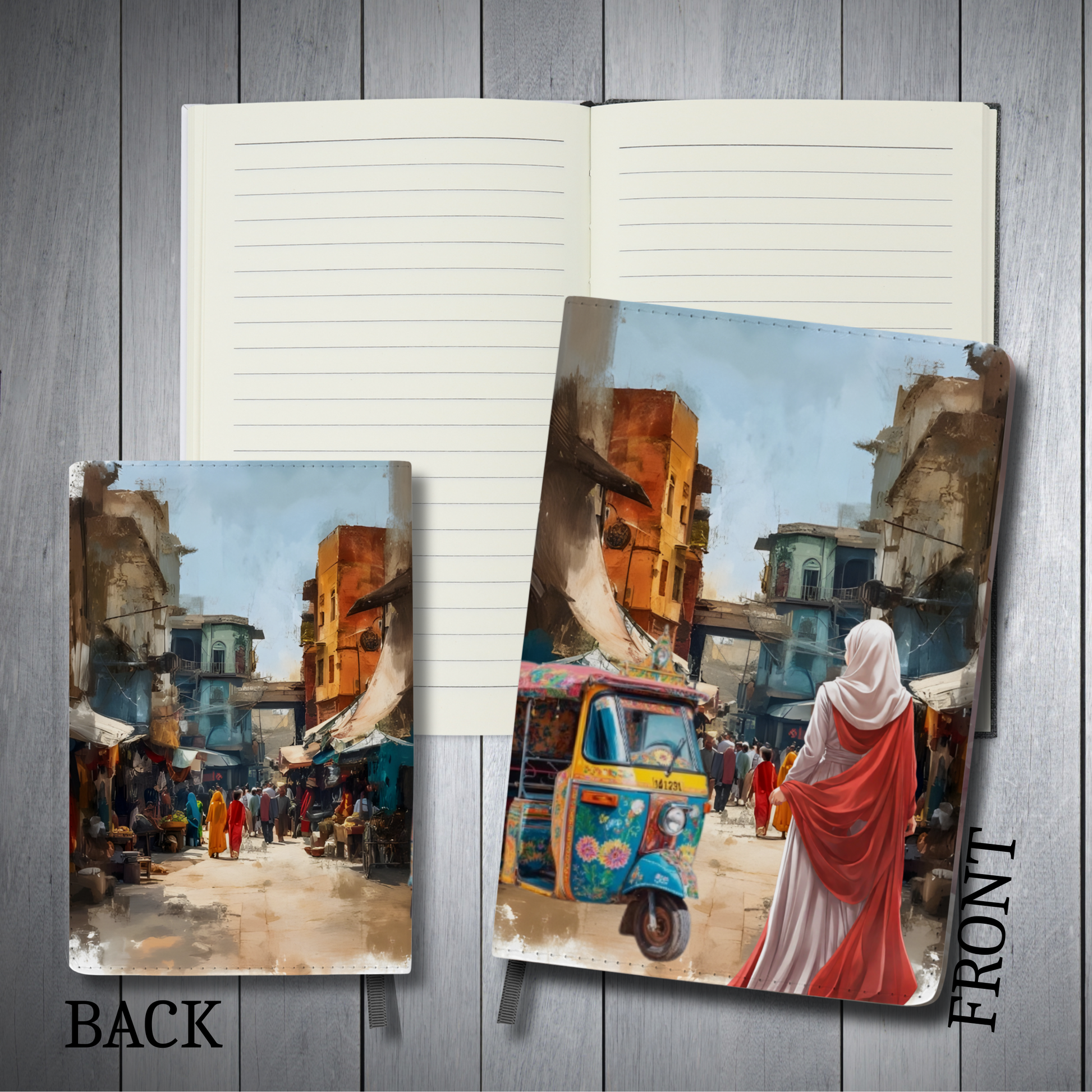 Hijabis In The City Luxury NoteBook NouNou and Me